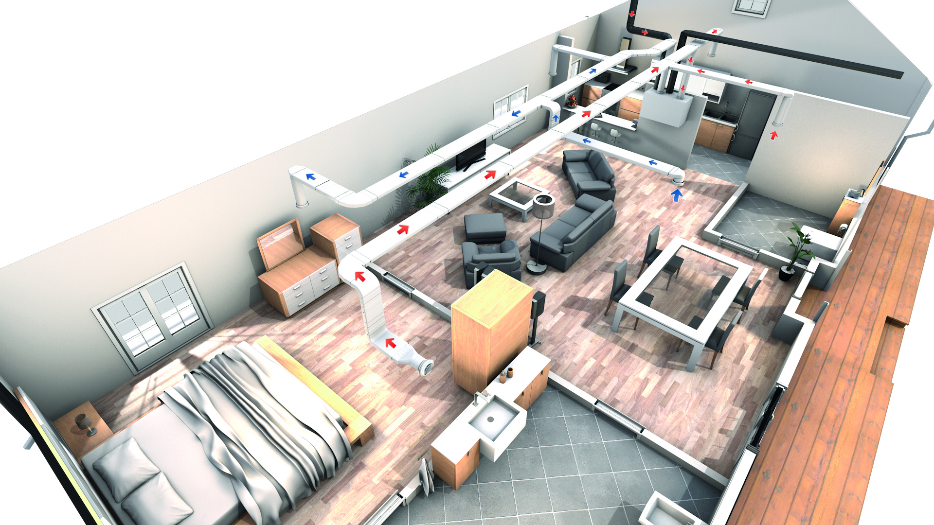 Ventilação mecânica ajuda a gerar saúde, conforto e bem-estar